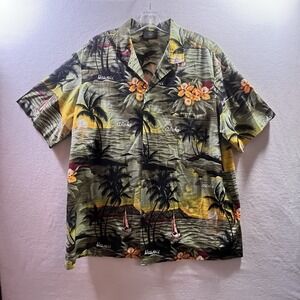 Royal Creations Hawaiian Shirt Button 2xl Made In Hawaii Aloha Beach Vacation